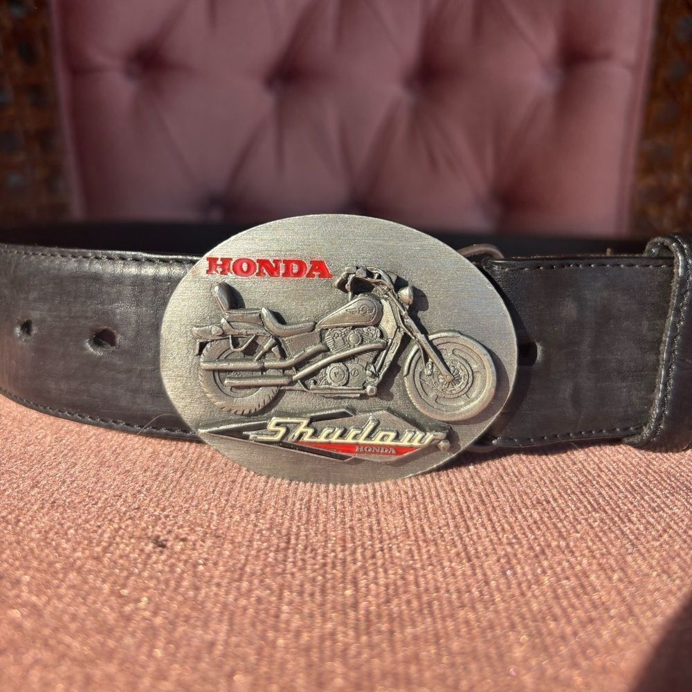 Honda Shadow 1100 Freedom Leather Belt Size 36 | Official Licensed | Made USA